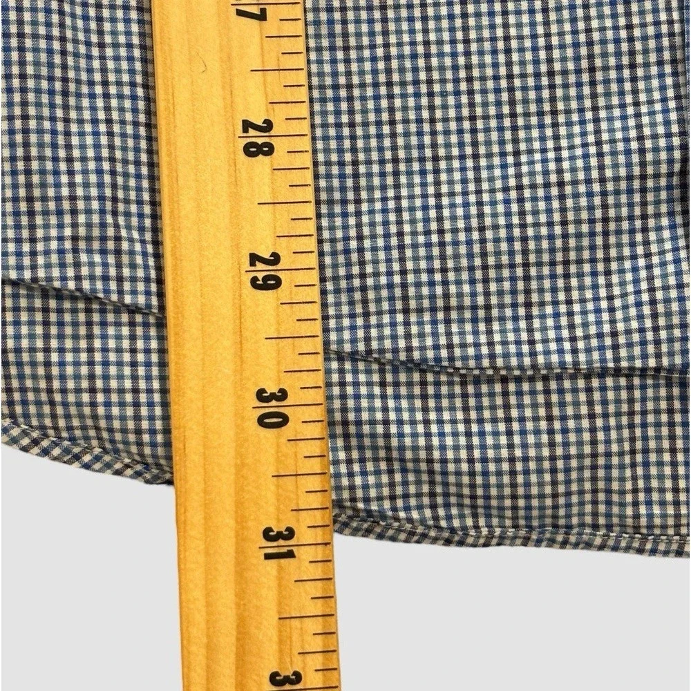 Ralph Lauren Men's 2XL Long Sleeve Button Down Shirt Custom Fit Check Print